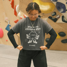 Load image into Gallery viewer, This is my Climbing Shirt - Dark
