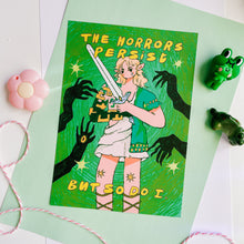 Load image into Gallery viewer, The Horrors Persist... Link Print
