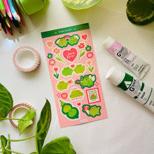 Load image into Gallery viewer, Frogs in Lurv! Sticker sheet
