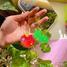 Load image into Gallery viewer, Sweet Apple &amp; Very Hungry Caterpillar (Magnetic Keychain!)
