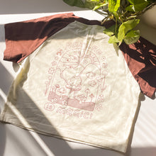 Load image into Gallery viewer, "Nature is Magic!" Raglan Crop Tee
