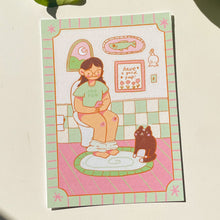 Load image into Gallery viewer, Sittin on the Toilet Print

