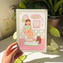 Load image into Gallery viewer, Sittin on the Toilet Print

