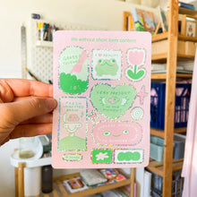 Load image into Gallery viewer, Life without Short Form Content sticker sheet
